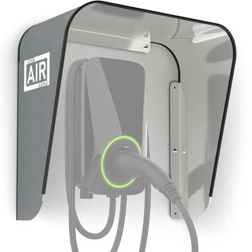 Box Air Klima Wallbox Wetterschutz - Schutzdach für e-Auto - Regenschutz UV-Schutz - Robuste Wallbox Abdeckung - Aluminium-Verbundmaterial, Wetterfest Zubehör Ladesäule Box Air Klima Wallbox Wetterschutz - Schutzdach für e-Auto - Regenschutz UV-Schutz - Robuste Wallbox Abdeckung - Aluminium-Verbundmaterial, Wetterfest Zubehör Ladesäule von Box Air Klima