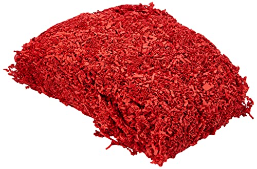 Box.it.pack.it Geschreddertes Crinkle-Zack-Kraftpapier, Rot, 1 kg Box.it.pack.it Geschreddertes Crinkle-Zack-Kraftpapier, Rot, 1 kg von Box.it.pack.it