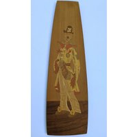 Vintage Wandplatte Mit Intarsien/Intarsien, Wohl Italien, Um 1960Er-70Er Jahre, Jetzt Reduziert. Oster Sale von BoxV