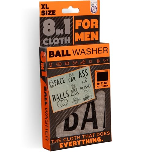 Boxer Gifts Lustiges 8-in-1-Ball-Waschtuch – unhöfliches Witzgeschenk für Männer, die Alles haben – Neuheit Wichteln Boxer Gifts Lustiges 8-in-1-Ball-Waschtuch – unhöfliches Witzgeschenk für Männer, die Alles haben – Neuheit Wichteln von Boxer Gifts