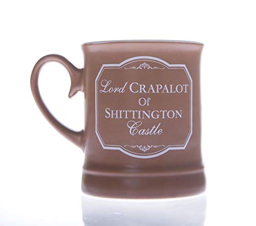Boxer Gifts MU3806 Her Wife Lord Crap a Lot Funny Gift Mug Him | Rude Offensive Secret Santa for Friend Husband Colleague, Ceramic, 15 Fluid_Ounces, Brown von Boxer Gifts