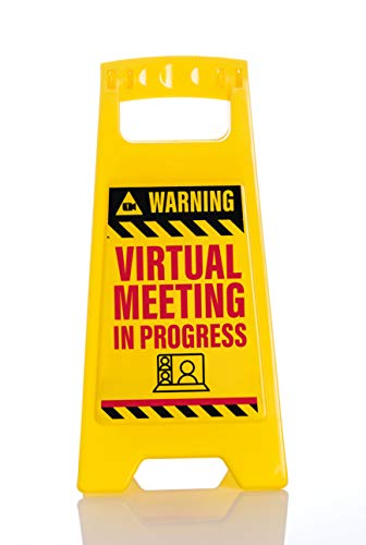 Boxer Gifts Optionales Warnschild mit Aufschrift Pants - Fun Working from Home Virtual Meeting Desk Accessories - lustiges Geschenk für Kollegen von Boxer Gifts