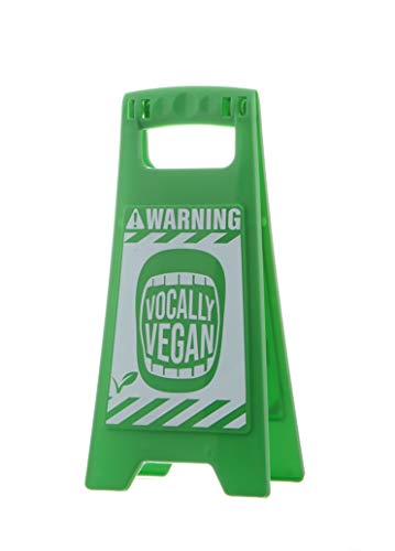 Boxer Gifts Vocally Vegan Warnschild | Neuheit Büro Schreibtisch Zubehör | Lustiges Wichtel-Geschenk für Freund oder Kollege., Boxer Gifts Vocally Vegan Warnschild | Neuheit Büro Schreibtisch Zubehör | Lustiges Wichtel-Geschenk für Freund oder Kollege., von Boxer Gifts