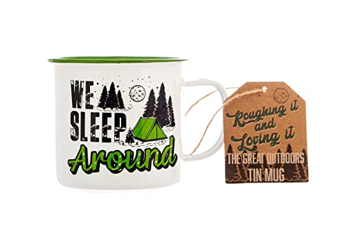 Boxer Gifts "We Sleep Around Emaille-Blech-Camping-Tasse | lustige, tragbare, bruchsichere Reisebecher für Wohnmobil, Wohnmobil, Wohnwagen, Geschenk für Männer und Frauen Boxer Gifts "We Sleep Around Emaille-Blech-Camping-Tasse | lustige, tragbare, bruchsichere Reisebecher für Wohnmobil, Wohnmobil, Wohnwagen, Geschenk für Männer und Frauen von Boxer Gifts