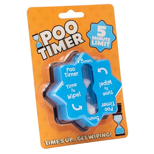 Boxer Gifts - Lustige Toiletten-Timer Uhr Ehemann, Papa & Männer | 5-Minuten Sanduhr fürs WC Toilette | Herren WC-Zeituhr | Perfektes Last-Minute Geschenk Boxer Gifts - Lustige Toiletten-Timer Uhr Ehemann, Papa & Männer | 5-Minuten Sanduhr fürs WC Toilette | Herren WC-Zeituhr | Perfektes Last-Minute Geschenk von Boxer Gifts