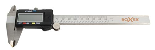 Boxer Digitaler Messschieber, 150 mm, Edelstahl von Boxer