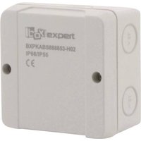 Boxexpert BXPKABS888853-H02 Installations-Gehäuse 88 x 88 x 53 ABS Lichtgrau 10St. Boxexpert BXPKABS888853-H02 Installations-Gehäuse 88 x 88 x 53 ABS Lichtgrau 10St. von Boxexpert