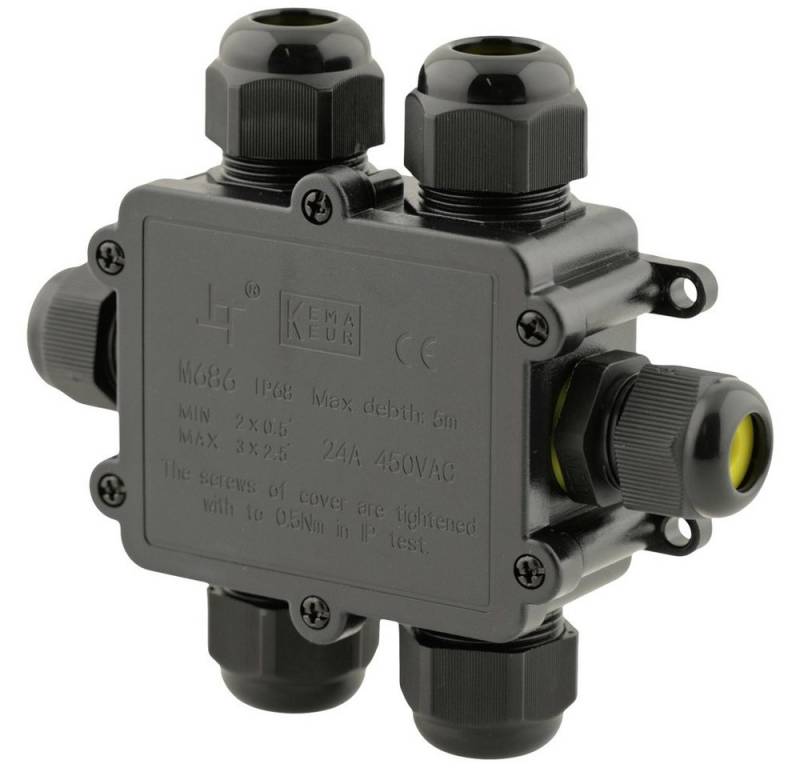 Boxexpert Steckdose Boxexpert BXPJSGH687-6 Abzweigdose (L x B x H) 35 x 112 x 93 mm 1 St von Boxexpert