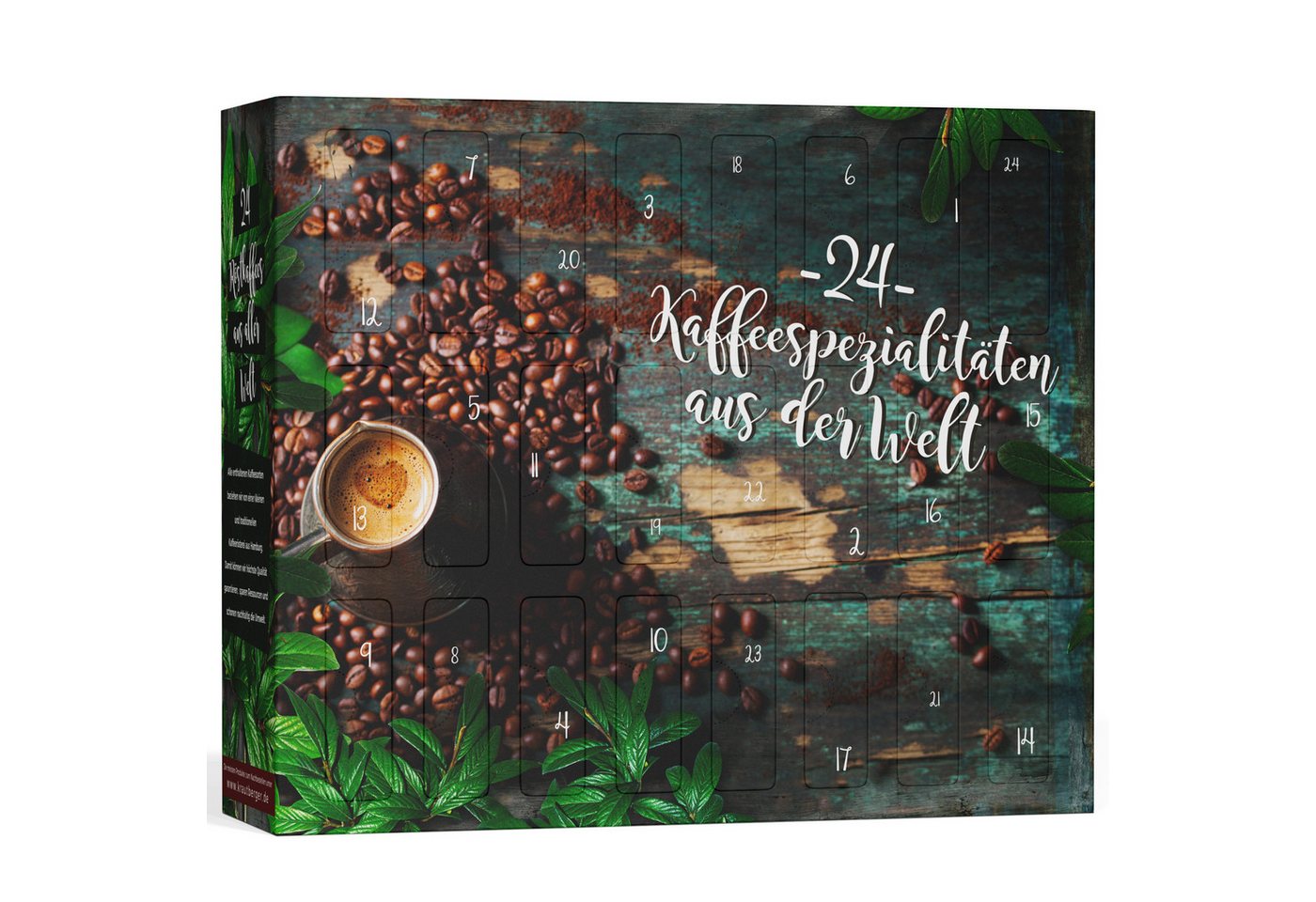 Boxiland Adventskalender 2025 Kaffee Ganze Bohnen 24 köstliche Kaffee aus aller Welt Boxiland Adventskalender 2025 Kaffee Ganze Bohnen 24 köstliche Kaffee aus aller Welt von Boxiland