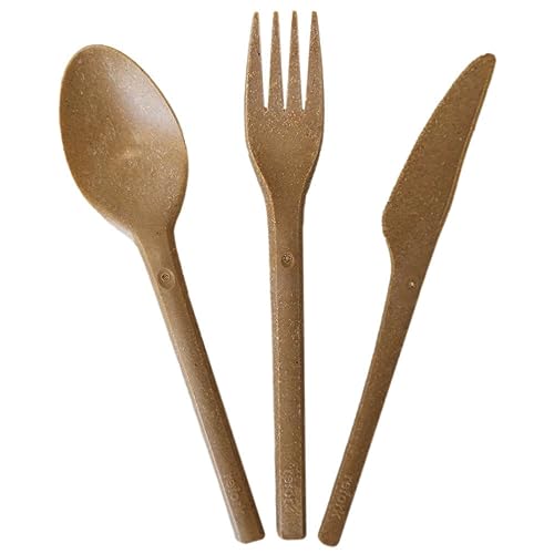 Refork - Wiederverwendbares Bio Besteck - Messer, Gabel, Löffel - Spülmaschinenfest - Extrem Stabil - 100% biologisch abbaubar von Boxolutions