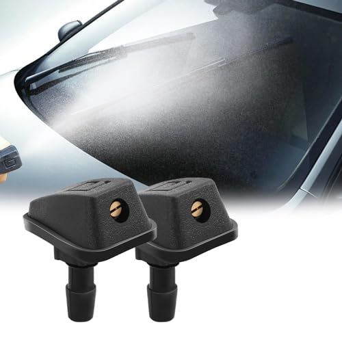 Boxonly 2-teiliges Scheibenwischerdüsen-Set, universelle Frontscheibenwischer-Sprühdüse, verstellbare Windschutzscheiben-Sprühdüsen, einfache Installation, passend für die meisten Autos Boxonly 2-teiliges Scheibenwischerdüsen-Set, universelle Frontscheibenwischer-Sprühdüse, verstellbare Windschutzscheiben-Sprühdüsen, einfache Installation, passend für die meisten Autos von Boxonly