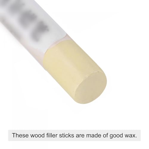 Boxonly Holzwachspachtel, Möbelreparatur, Wachsmalstifte für Kratzer, Risse und Löcher auf Laminat, Boden, Tisch, Schrank und Tür, Creme, 1 Stück Boxonly Holzwachspachtel, Möbelreparatur, Wachsmalstifte für Kratzer, Risse und Löcher auf Laminat, Boden, Tisch, Schrank und Tür, Creme, 1 Stück von Boxonly