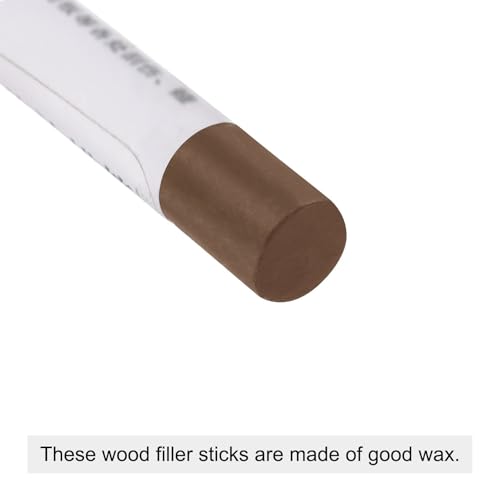 Boxonly Holzwachspachtel, Möbelreparatur, Wachsmalstifte für Kratzer, Risse und Löcher auf Laminat, Boden, Tisch, Schrank und Tür, Schokolade, 1 Stück Boxonly Holzwachspachtel, Möbelreparatur, Wachsmalstifte für Kratzer, Risse und Löcher auf Laminat, Boden, Tisch, Schrank und Tür, Schokolade, 1 Stück von Boxonly