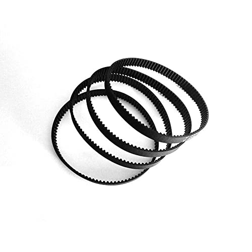 Boxonly Zahnriemen 3D Drucker Zubehör 2GT-6 Closed-Loop Gummiriemen ringförmig geschlossene Synchronriemen 300mm Breite 6mm 4Pcs von Boxonly