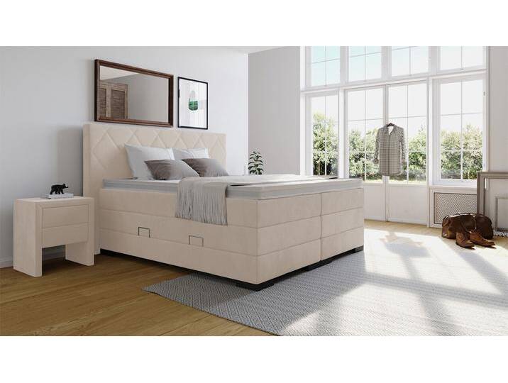 BOXSPRING WELT Bett Dalia 180x210, 4 Kopfteile, Bettkasten BOXSPRING WELT Bett Dalia 180x210, 4 Kopfteile, Bettkasten von Boxspring Welt