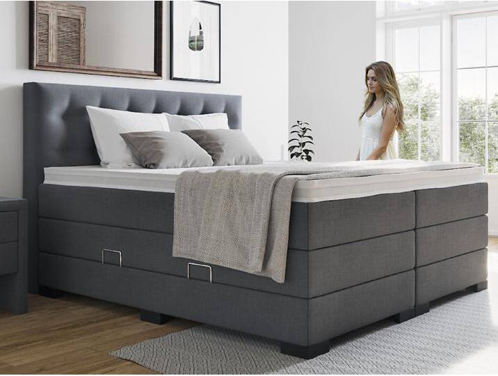 BOXSPRING WELT Bett Dalia 200x200, 4 Kopfteile, Bettkasten BOXSPRING WELT Bett Dalia 200x200, 4 Kopfteile, Bettkasten von Boxspring Welt