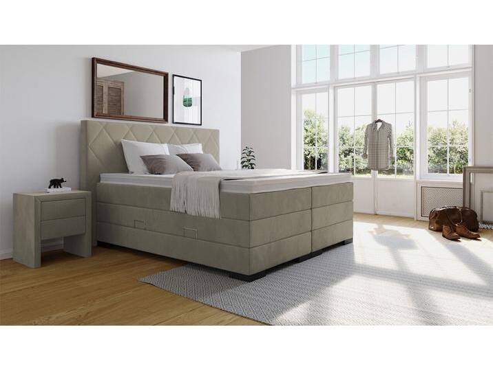 BOXSPRING WELT Bett Dalia 200x200, 4 Kopfteile, Bettkasten BOXSPRING WELT Bett Dalia 200x200, 4 Kopfteile, Bettkasten von Boxspring Welt