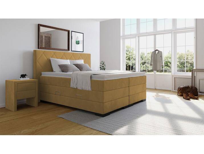 BOXSPRING WELT Bett Dalia 200x210, 4 Kopfteile, Bettkasten BOXSPRING WELT Bett Dalia 200x210, 4 Kopfteile, Bettkasten von Boxspring Welt