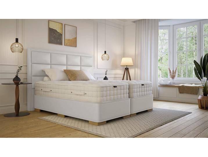 Boxspringbett Hamlet 160x210, Luxus Matratze Boxspringbett Hamlet 160x210, Luxus Matratze von Boxspring Welt