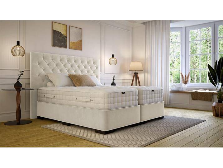 Boxspringbett Hamlet 160x210, Luxus Matratze von Boxspring Welt