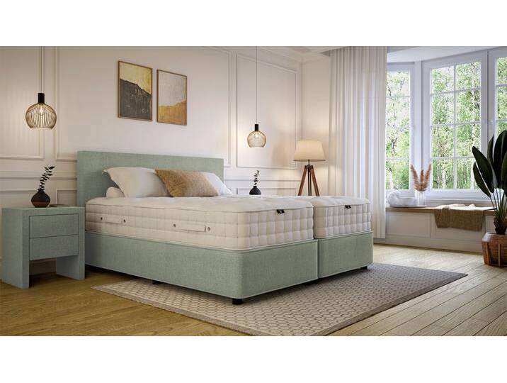 Boxspringbett Hamlet 160x210, Luxus Matratze von Boxspring Welt