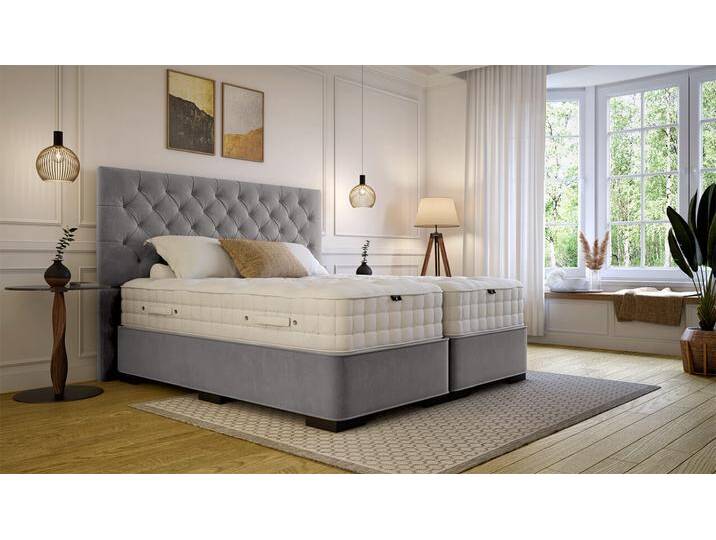Boxspringbett Hamlet 160x220, Luxus Matratze von Boxspring Welt