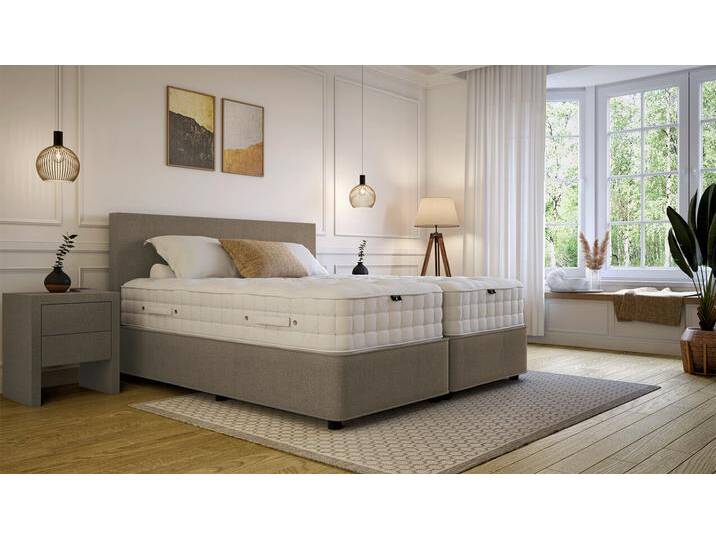 Boxspringbett Hamlet 160x220, Luxus Matratze von Boxspring Welt