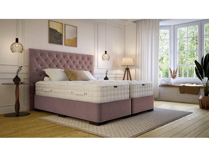 Boxspringbett Hamlet 180x200, Luxus Matratze von Boxspring Welt