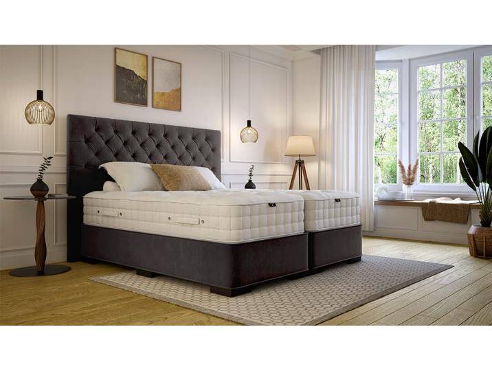 Boxspringbett Hamlet 180x210, Luxus Matratze von Boxspring Welt