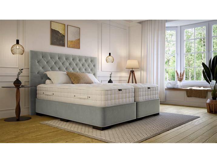 Boxspringbett Hamlet 180x220, Luxus Matratze von Boxspring Welt