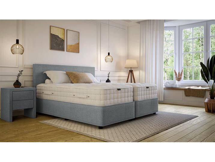 Boxspringbett Hamlet 200x200, Luxus Matratze von Boxspring Welt