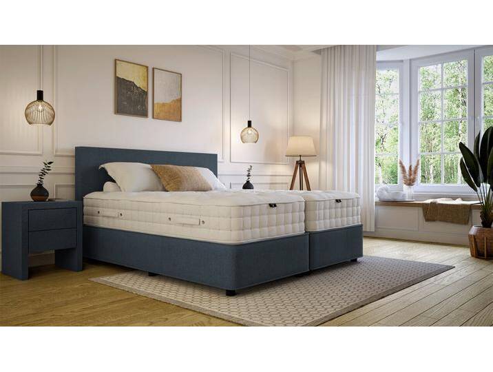 Boxspringbett Hamlet 200x200, Luxus Matratze von Boxspring Welt