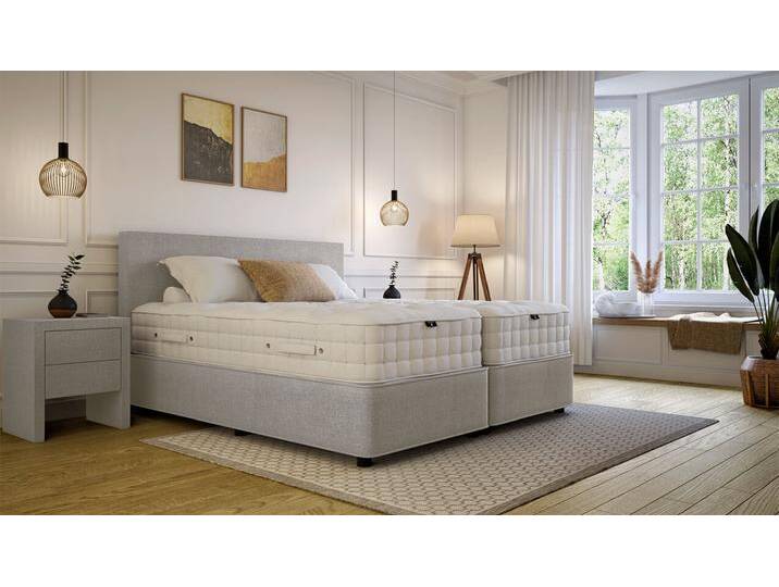 Boxspringbett Hamlet 200x200, Luxus Matratze von Boxspring Welt