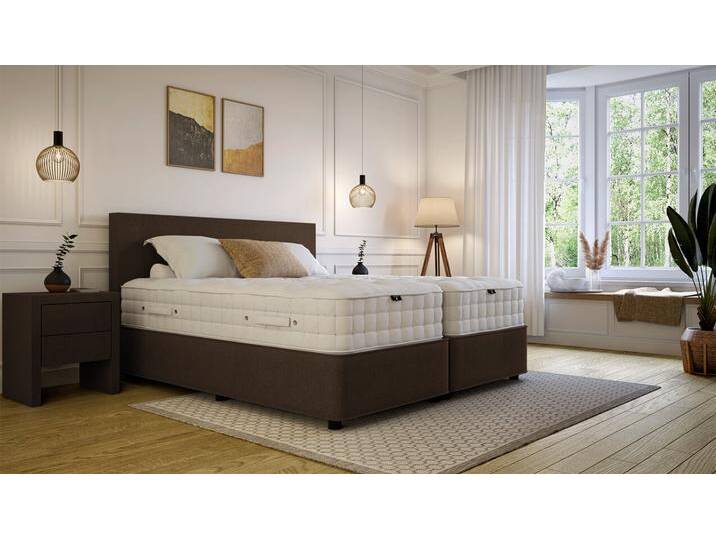 Boxspringbett Hamlet 200x200, Luxus Matratze von Boxspring Welt