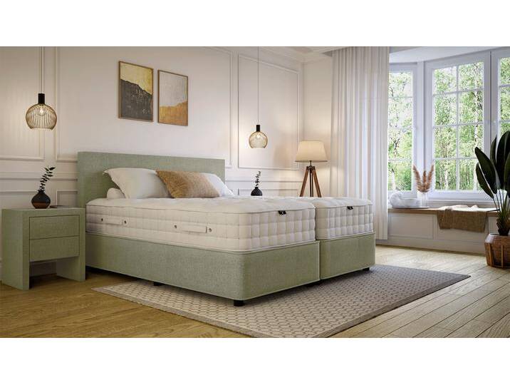 Boxspringbett Hamlet 200x220, Luxus Matratze von Boxspring Welt