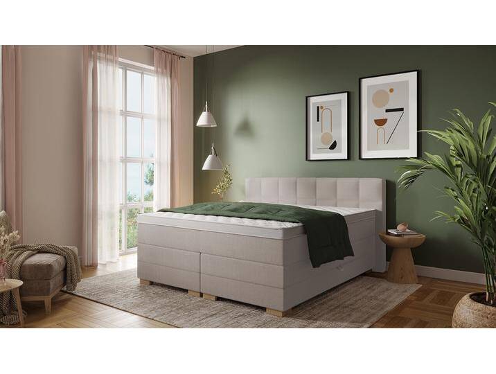 Boxspringbett Jim mit Bettkasten 240x200, alle Größen Boxspringbett Jim mit Bettkasten 240x200, alle Größen von Boxspring Welt