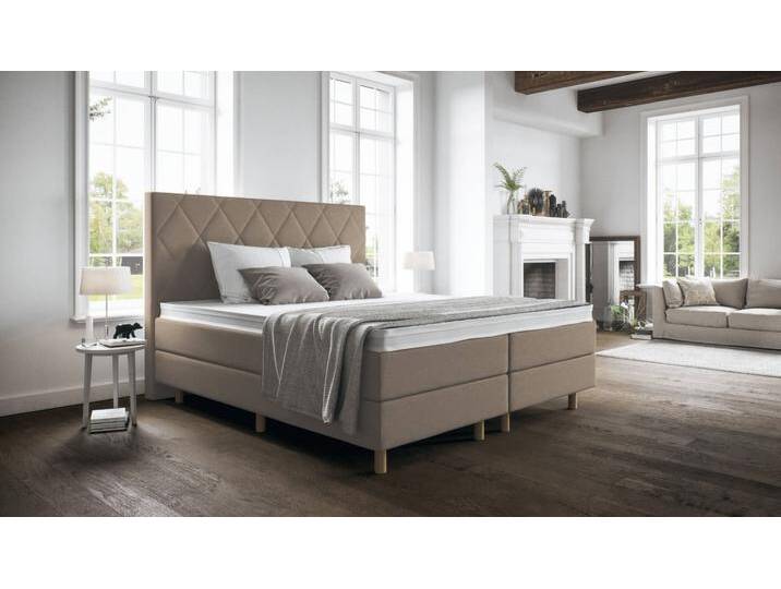 Mikrofeder BOXSPRING WELT Bett Paula 160x220, alle Größen von Boxspring Welt