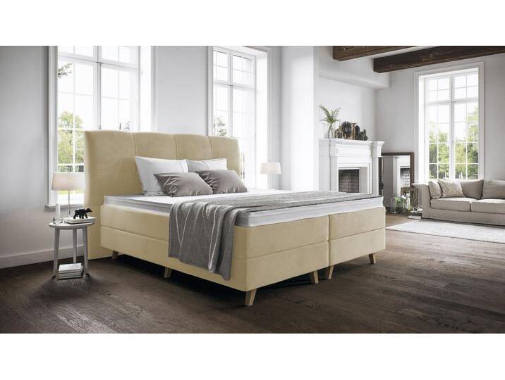 Mikrofeder BOXSPRING WELT Bett Paula 200x210, alle Größen von Boxspring Welt