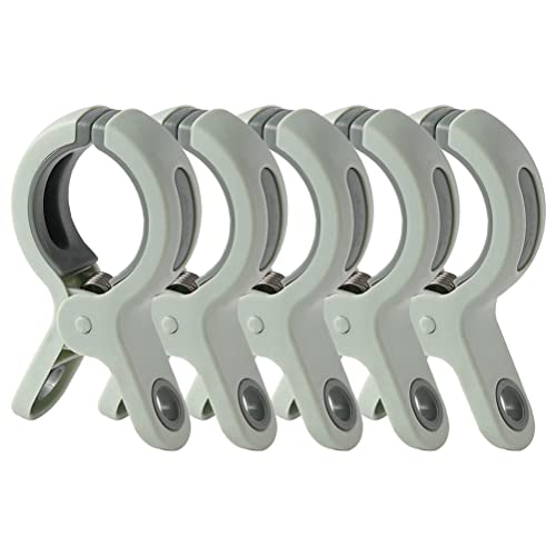 Boxwizard 5er Pack Klammern Strandtuch Größe Klammer Clips große Quilt Trockenklammern für Bettlakenhalter Strandstühle Winddichte Starke Wäscheklammern aus Kunststoff Boxwizard 5er Pack Klammern Strandtuch Größe Klammer Clips große Quilt Trockenklammern für Bettlakenhalter Strandstühle Winddichte Starke Wäscheklammern aus Kunststoff von Boxwizard