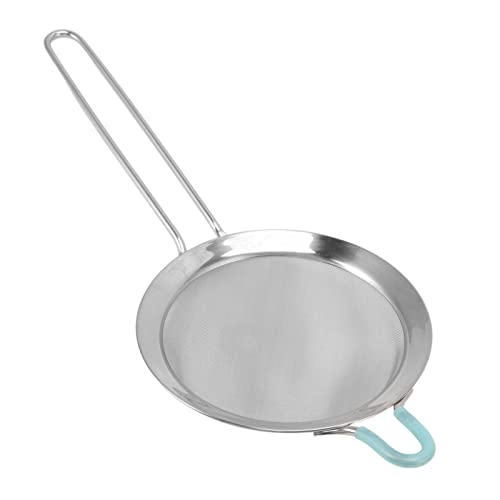 Boxwizard Feinmaschiges Sieb – 60 Mesh Feines Sieb Edelstahl-Hand-Mehlsieb mit Langem Griff die Küche(14cm/5.5in) von Boxwizard