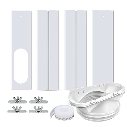 Boxwizard Fensterabdichtung Platte Mobile klimageräte Einstellbare Fenster Kit Abluftschlauch Tragbares Klimaanlagen Verstellbare Fensterdichtung Schiebe AC Lüftungs von Boxwizard