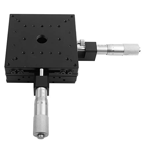Xy-Tisch, Boxwizard Lineartisch-Aktuator Semy100-Ac Mikrometer Manueller Schiebetisch Trimmplattform Kreuzrollentische 100 X 100 X 40 Mm Xy-Tisch von Boxwizard