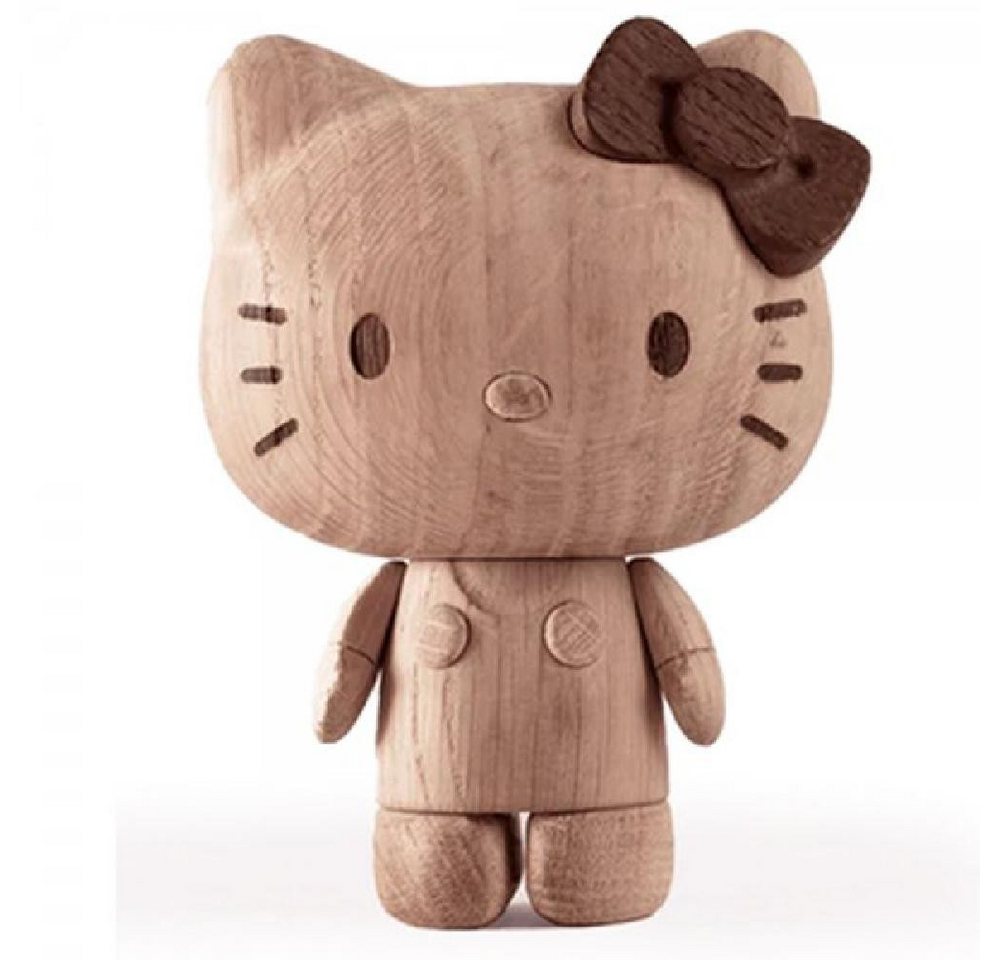 Boyhood Skulptur boyhood Holzskulptur Hello Kitty Oak (22cm) von Boyhood