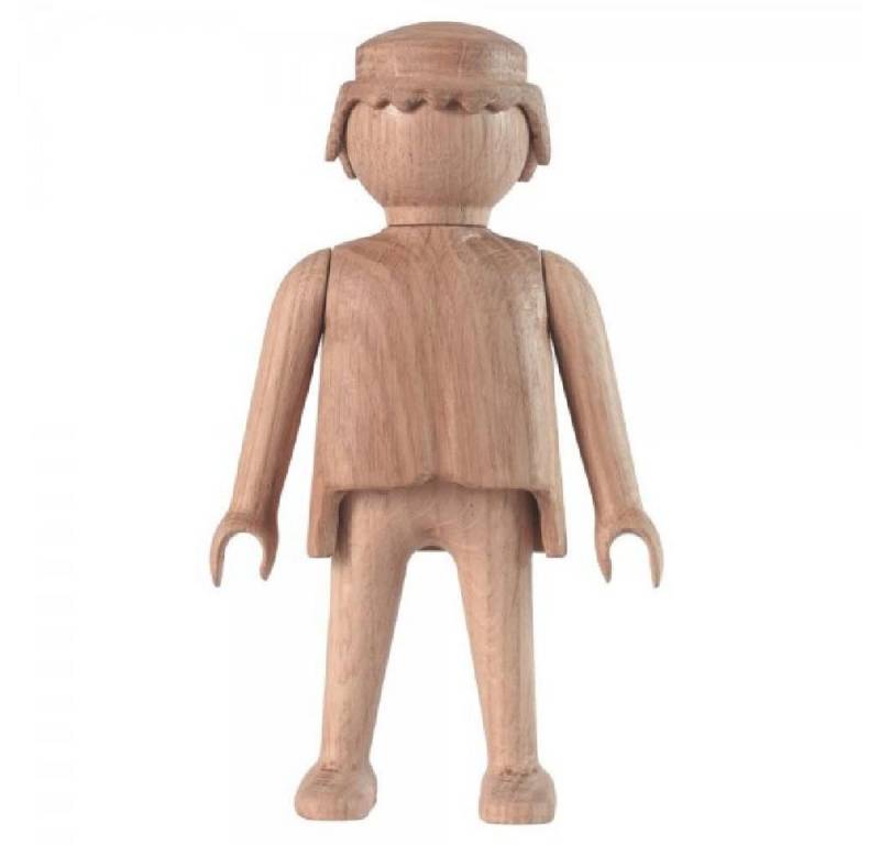 Boyhood Skulptur boyhood Holzskulptur Playmobil Oak (H 17cm) von Boyhood