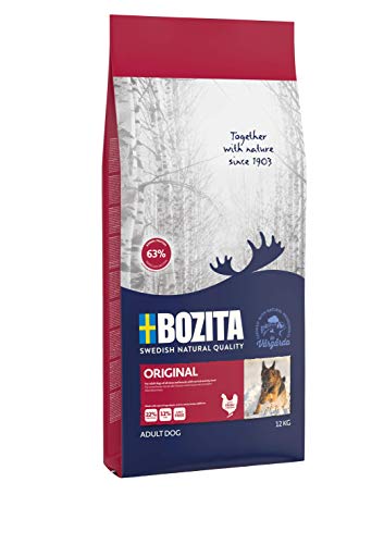 BOZITA Original Hundefutter - 12 kg - nachhaltig produziertes Trockenfutter für erwachsene Hunde - Alleinfuttermittel BOZITA Original Hundefutter - 12 kg - nachhaltig produziertes Trockenfutter für erwachsene Hunde - Alleinfuttermittel von Bozita