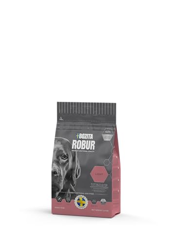 Bozita Hundefutter Robur Light 19/8, 1er Pack (1 x 2.5 kg) von Bozita