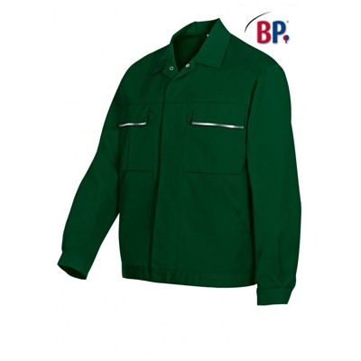 Arbeitsjacke 1602 559 mittelgrün, Größe 52/54n von Bp