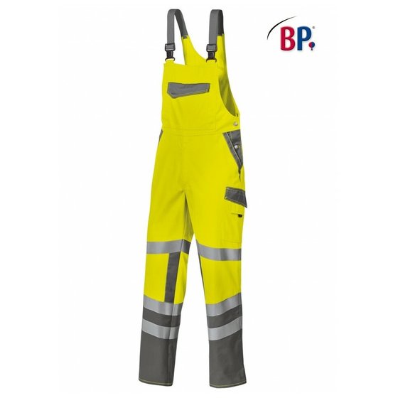 BP® - Warnlatzhose 2111 845 warngelb/dunkelgrau, Größe 48l von Bp