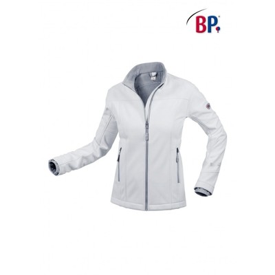 Damen-Softshelljacke 1695 571, weiß, Größe XL von Bp