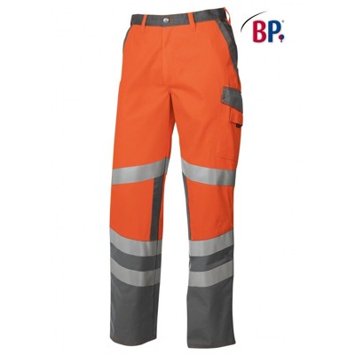 Warnschutzhose 2110 845 warnorange/dunkelgrau, Größe 60n von Bp